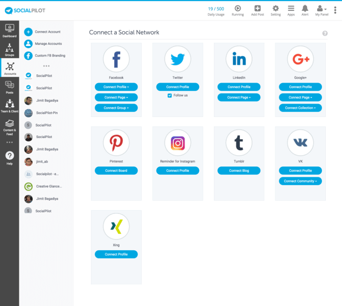 SocialPilot’s interface screenshot  

